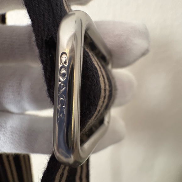 NWOT Small Coach Black Canvas Tote Charm NOT Included - Picture 8 of 13